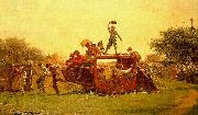 Jonathan Eastman Johnson The Old Stagecoach china oil painting artist